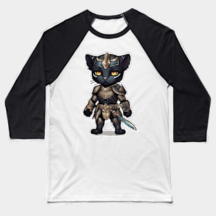 black warrior panther Baseball T-Shirt